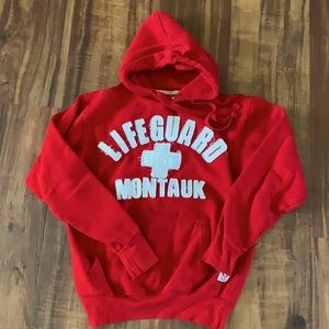 Montauk lifeguard sweatshirt